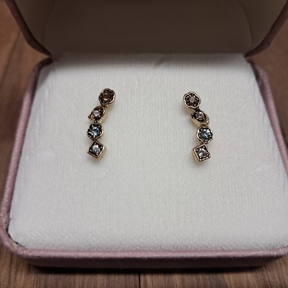 Coach Jewelry - Coach Gemstone Earrings No Longer In Stores!